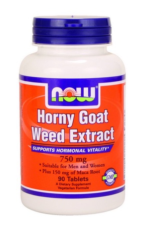 Now Foods Horny Goat Weed Extract 90 Tab