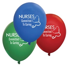 Squeeze Nurse Bear Stress Balls - Custom Printed