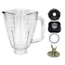 381228-00 Replacement Glass Blender Jar Fits Black & Decker