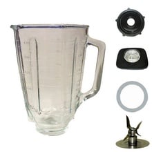 Fits Oster /& Osterizer 5 Cup Glass Square Top Blender Jar