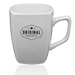 10 oz. Ares Glossy Ceramic Latte Personalized Mugs