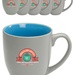 16 oz. Pop Out Bistro Two Tone Logo Coffee Mugs