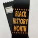 Black History Month Satin Ribbons with Adhesive Backing