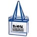 Personalized Clear Totes with Zipper