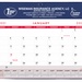 Custom Super Economy Calendar Pads - 2023