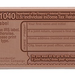 IRS 1040 Mini (2" x 3") Chocolate Bars