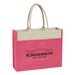 Promotional Jute Tote Bag with Front Pocket