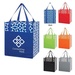 Non-Woven Geometric Custom Shopping Tote Bags