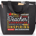 Teacher Tote Bag with Laptop Carryall Gift