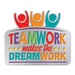 Teamwork Makes The Dream Work Lapel Pin