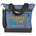 Thanks for All You Do Word Cloud Zip Tote Bag