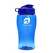 18 oz. Personalized Transparent Bottles With Flip Lid