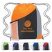 Personalized Tri-Color Drawstring Sports Backpacks