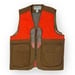 Boyt, Waxed Cotton Upland Vest with Mesh Back