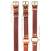FieldKing, BTL Bridle Leather Dog Collar, Standard, 1" Wide