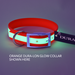 Dura-Lon Glow Dog Collar, Standard, Blue, 1" Wide
