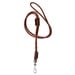 Mud River Dog Products, Whistle Lanyard, Dark Brown Leather