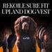 ReKoile, Upland Sure Fit Dog Vest, Orange