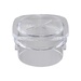 Blender&#x20;Lid&#x20;and&#x20;Center&#x20;Cap&#x20;for&#x20;Clover&#x20;Leaf&#x20;Shaped&#x20;Oster&#x20;Blender&#x20;Jars,&#x20;White