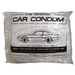 Car Condom 5 Pack Disposable Clear Plastic Car Cover with Elastic Band Medium Size 21.5' x 12.5'