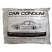Car Condom Disposable Clear Plastic Car Cover with Elastic Band Medium Size 21.5' x 12.5'