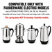Univen Pump Tube Spring Compatible with Faberware Electric Coffee Percolators FCP240 FCP280 FCP412 134 138 142 155