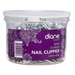 Diane D904 Nail Clippers with Fold-out File 72-Pack