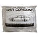 Car Condom 2 Pack Disposable Clear Plastic Car Cover with Elastic Band Medium Size 21.5' x 12.5'
