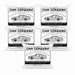 Car Condom Medium 5 Pack Disposable Car Cover