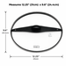 Hamilton Beach Glass Lid fits 6 Quart Oval Slow Cooker models 33262 33264 33957 33969 33863