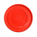 Mian Red Plastic Lids fits Luminarc Working Glass 6 Pack
