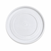 Mian White Plastic Lids fits Luminarc Working Glass 6 Pack