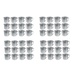 Mian 12 Ounce Aluminum Country Camping Mug Drinking Cup 48 Pieces