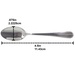 Mian&#x20;8000&#x20;Stainless&#x20;Steel&#x20;Mini&#x20;Dessert&#x20;Cocktail&#x20;Demitasse&#x20;Espresso&#x20;Spoon&#x20;4&#x20;Pack