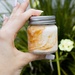 Sunshine Mason Co. Mini Mason Jar Shot Glasses with Metal Lid 2 Oz with Dessert Spoons, 6 Pieces