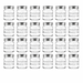 Sunshine Mason Co. Mini Mason Jar Vintage Farmhouse Shot Glasses with Metal Lid 2 Ounces, 24 Pieces