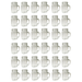 Sunshine Mason Co. Mason Jar Glass Mugs with Handles Pint Size (16 ounce, 473 mL) Regular Mouth 36 Pieces