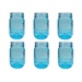 Sunshine&#x20;Mason&#x20;Co.&#x20;Pint&#x20;Sized&#x20;Decorative&#x20;Regular&#x20;Mouth&#x20;Glass&#x20;Mason&#x20;Jars&#x20;Vintage&#x20;Blue&#x20;Color&#x20;6&#x20;Pack