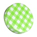 Sunshine&#x20;Mason&#x20;Co,&#x20;One&#x20;Piece&#x20;Mason&#x20;Jar&#x20;Lids&#x20;6&#x20;Pieces,&#x20;Green&#x20;Gingham