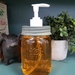 Sunshine Mason Co. Clear Mason Jar with Antique Barn Soap Dispenser Lid
