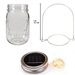 Sunshine&#x20;Mason&#x20;Co.&#x20;Mason&#x20;Jars&#x20;with&#x20;Solar&#x20;Fairy&#x20;Firefly&#x20;String&#x20;Lights&#x20;and&#x20;Hanger&#x20;Handles&#x20;Set&#x20;of&#x20;24