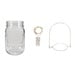 Sunshine&#x20;Mason&#x20;Co.&#x20;Pint&#x20;Glass&#x20;Mason&#x20;Jars&#x20;with&#x20;Hangers&#x20;and&#x20;LED&#x20;Fairy&#x20;Lights&#x20;Set&#x20;of&#x20;6