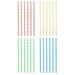 Sunshine&#x20;Mason&#x20;Co.&#x20;Plastic,&#x20;Reusable&#x20;Drinking&#x20;Straws&#x20;24&#x20;pieces,&#x20;Multi&#x20;Colors
