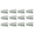 Univen&#x20;Porcelain&#x20;Ceramic&#x20;Twist&#x20;Wire&#x20;Connector&#x20;Jumbo&#x20;Size&#x20;12&#x20;Pack