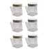 Univen 1 Cup (8oz) Mini Blender Jar With Sealed Lid for Oster & Osterizer Blenders 6 Pack