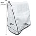 Univen Cloth Mixer Cover fits KitchenAid Mixers White