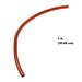 Univen High Temp FDA Food Grade Red Silicone Tubing  8mm ID X  12mm OD Per Foot