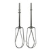 Univen Heavy Duty Stainless Steel Beaters Compatible with KitchenAid Hand Mixers KHM3 KHM5 KHM7 KHM9 KHM2B W10490648