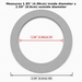 Univen Blender O-ring Gasket Seal Compatible with Oster & Osterizer Blenders Made in USA 3 Pack