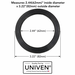 Univen Blender O-ring Gasket Seal Compatible with KitchenAid 9701859 9704204 WP9704204 3 PACK